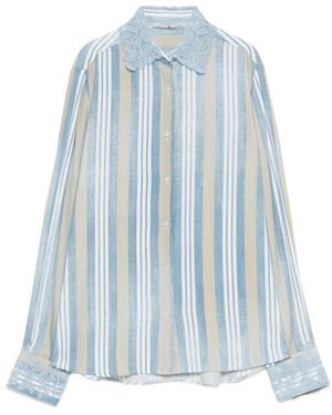 Ermanno Scervino Shirts - Blue