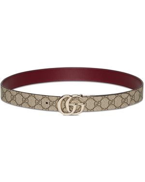Gucci Gg Marmont Wendegürtel - Rot