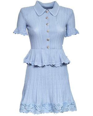 Designer Blue Peplum Dresses for Women - Up to 64% off | Lyst