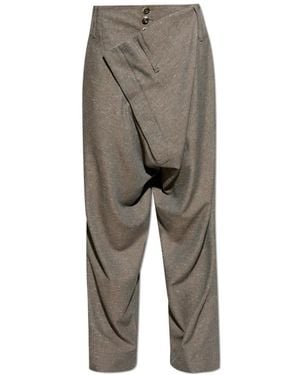Vivienne Westwood Hose Mit Asymmetrischem Verschluss - Grau
