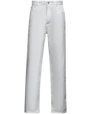Balenciaga Straight Jeans - Gris