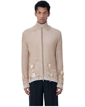 MM6 by Maison Margiela Cardigans - Natural