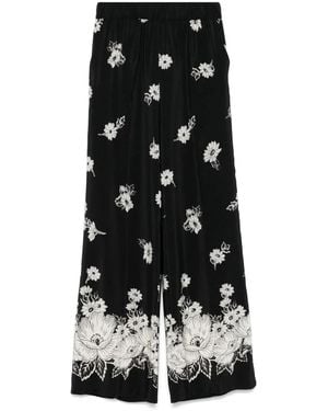 P.A.R.O.S.H. Wide Trousers - Black