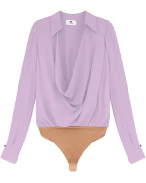 Elisabetta Franchi Tops ,Paars ,Body
