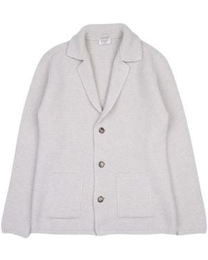 Brooksfield Truien & Vesten ,Crème Sweaters Voor Mannen - Grijs