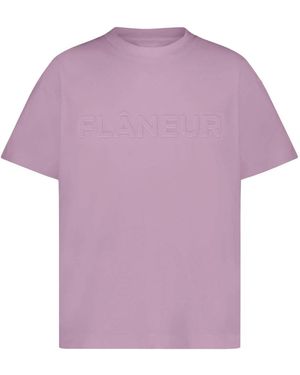flâneur T-Shirts - Purple