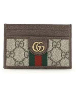 Gucci Fabric Wallet With Multiple Compartments - Meerkleurig
