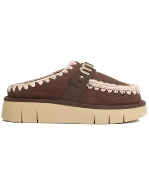 Mou Mules - Brown