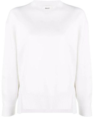 Bally Round-Neck Knitwear - Blanco