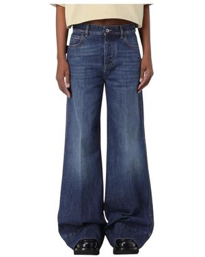 Bottega Veneta Wide Jeans - Blue