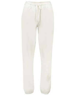 North Sails Elegante Katoenen Broek Met Hoge Taille - Wit