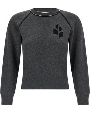 Isabel Marant Truien & Vesten ,Grijs ,Katoen Loriby Sweatshirt