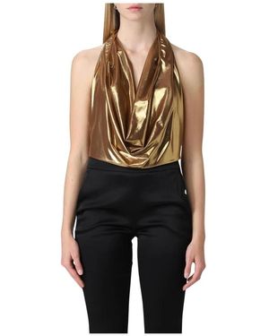 Genny Sleeveless Tops - Nero