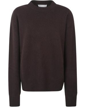 Frankie Shop Round-Neck Knitwear - Zwart