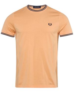 Fred Perry T-Shirts - Orange