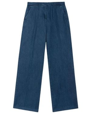 Brooks Brothers Wide Trousers - Blue