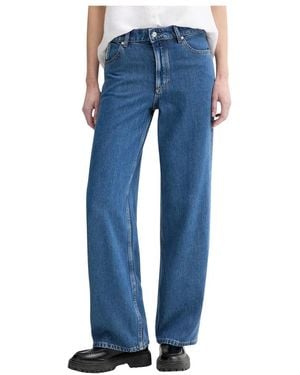 Marc O' Polo Rechte Jeans - Blauw