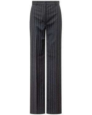 Max Mara Straight Hosen - Grau