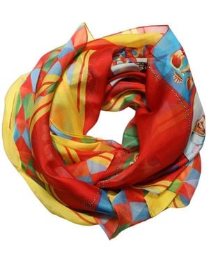 Dolce & Gabbana Silky Scarves - Rosso