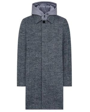 DUNO Single-Breasted Coats - Blu