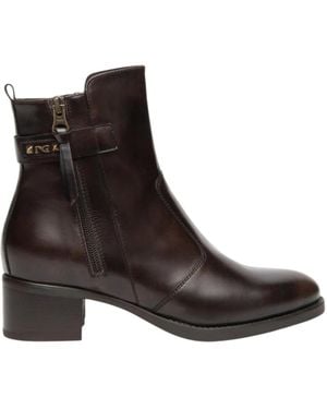 Nero Giardini Heeled Boots - Marrone