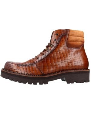 Keep Honest Botin Cordones - Braun