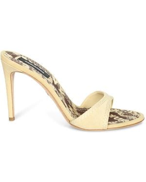 DSquared² Heeled Mules - Metálico