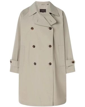 Windsor. Double-Breasted Coats - Natural