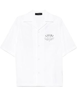Amiri Short Sleeve Shirts - White