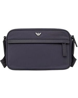 Emporio Armani Cross Body Bags - Blu