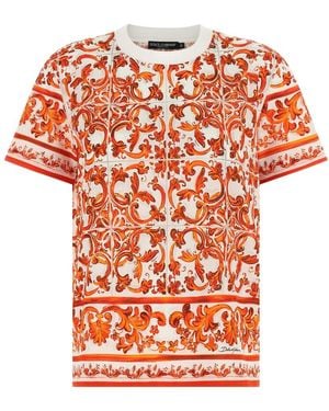 Dolce & Gabbana T-Shirts - Orange