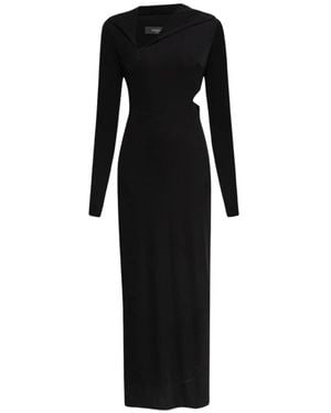 Versace Maxi Dresses - Black