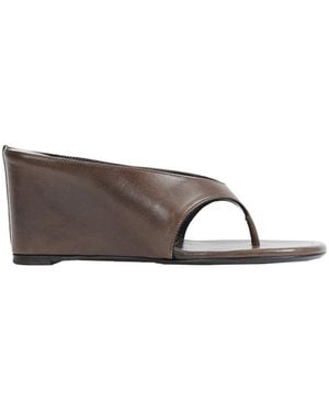 Jude Yaga Wedge Sandaal - Grijs