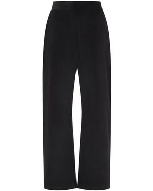 Studio Nicholson Grange Relaxed Curved Leg Pant - Zwart