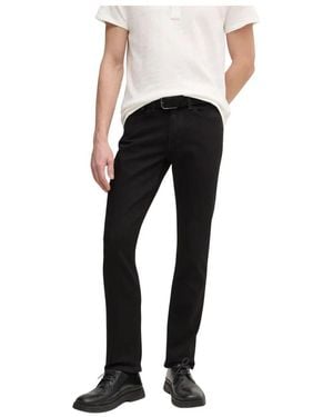 Levi's Gerades Jeans - Schwarz