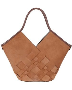 Hereu Tote Bags - Marrone