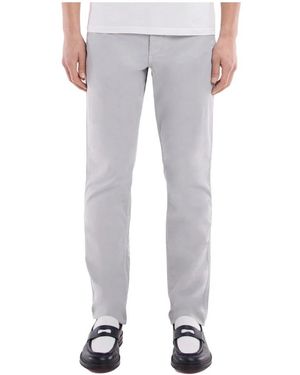 Eden Park Slim-Fit Trousers - Gris