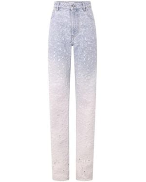 Rabanne Straight Fit Jeans - Blue