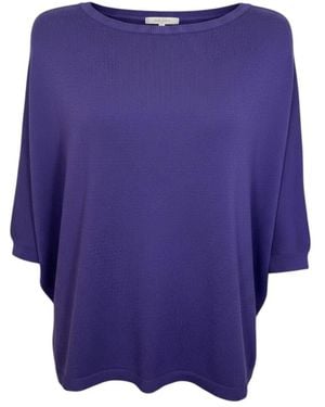 Repeat Cashmere Rundhalspullover - Blau