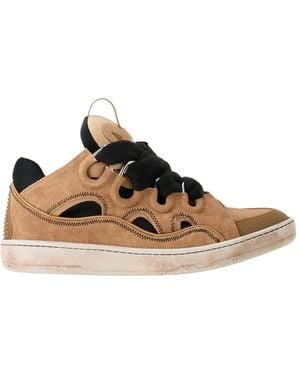 Lanvin Curb Sneakers - Braun