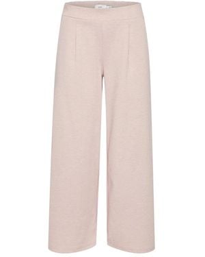 Ichi Wide Trousers - Pink