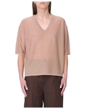Kangra V-Neck Knitwear - Rose