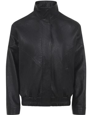 Acne Studios Leather Jackets - Black