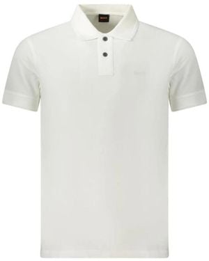 BOSS Polo Shirts - Bianco