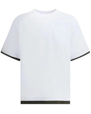 Sacai T-Shirts - Bianco
