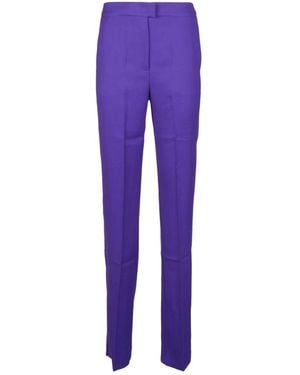 ANDAMANE Straight Trousers - Purple