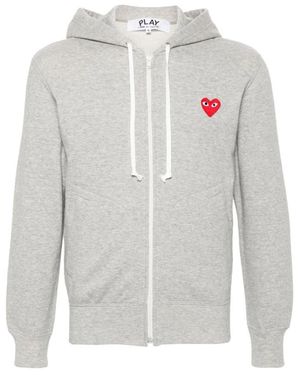 Comme des Garçons Cotton Hoodie - Grijs