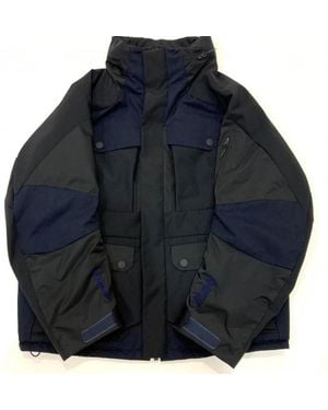 ★UMBRO★ UMB X White Mountaineering Stretch Blue Jacket Bla White Mountaineering X Umbro Stretch Jacket in Black for Men