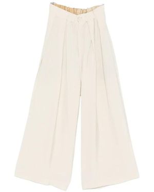 Uma Wang Wide Trousers - Neutro