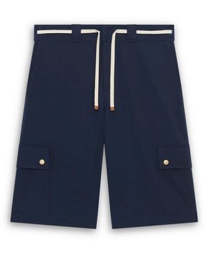 Drole de Monsieur Casual Shorts - Blue